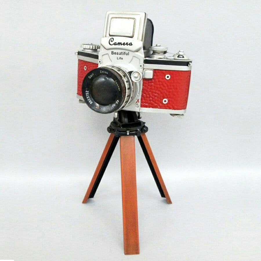 レトロ・スタンドカメラ型・バンク(貯金箱)