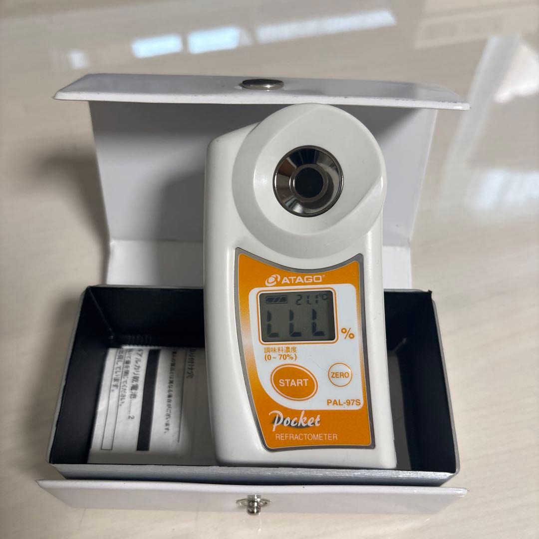 ATAGO ポケット調味料濃度計 PAL-97S 4497