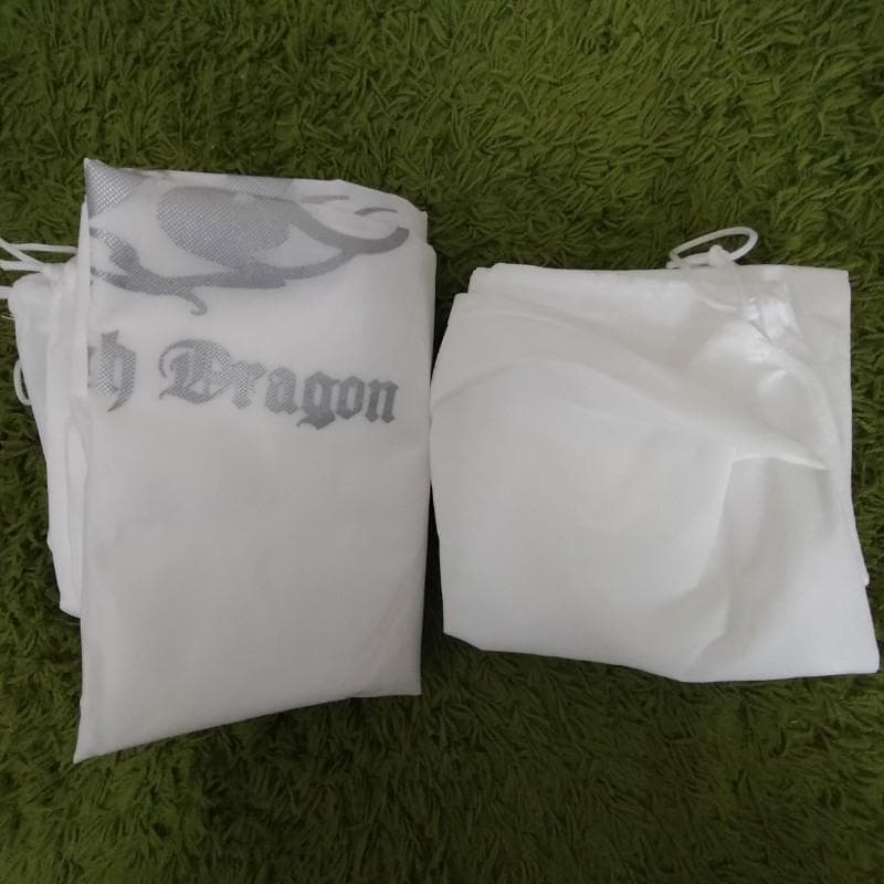 DANCE WITH DRAGON バイアスホロストライプ キャディバッグ