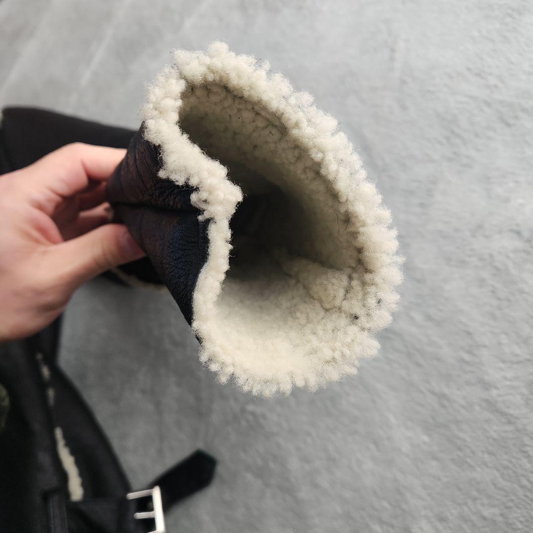 定価10万 Glamb シャトームートンライダースII 黒 サイズ2