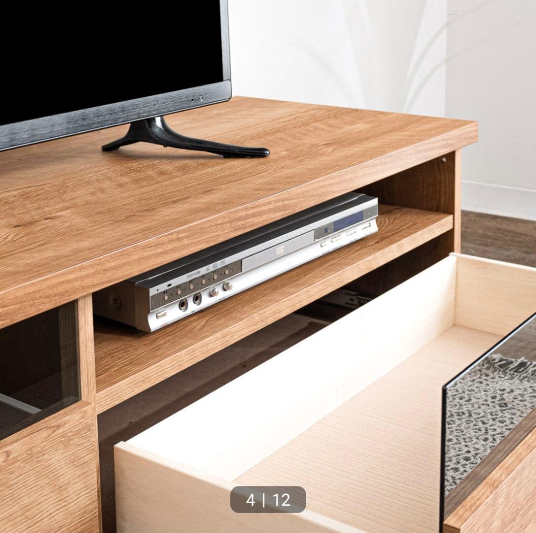 【新品・送料込】大川家具製 テレビボード (幅150cm)