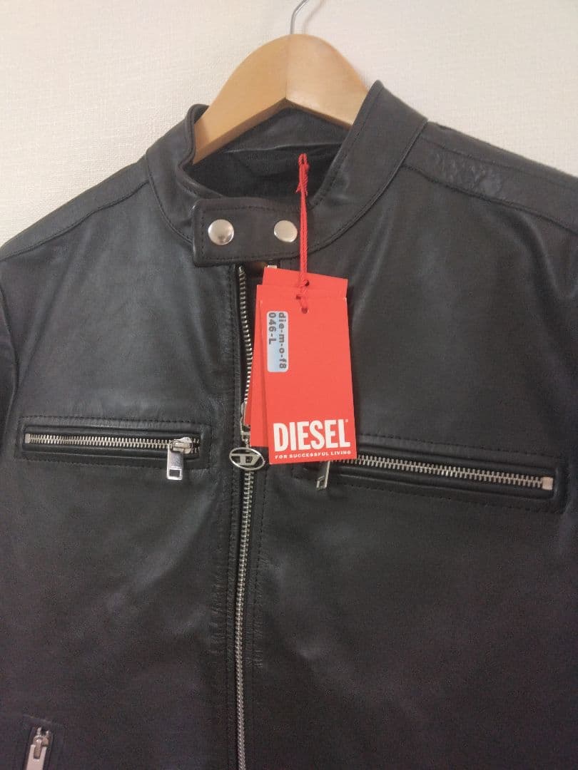 限定値下げ【新品】DIESEL　レザージャケット　本革