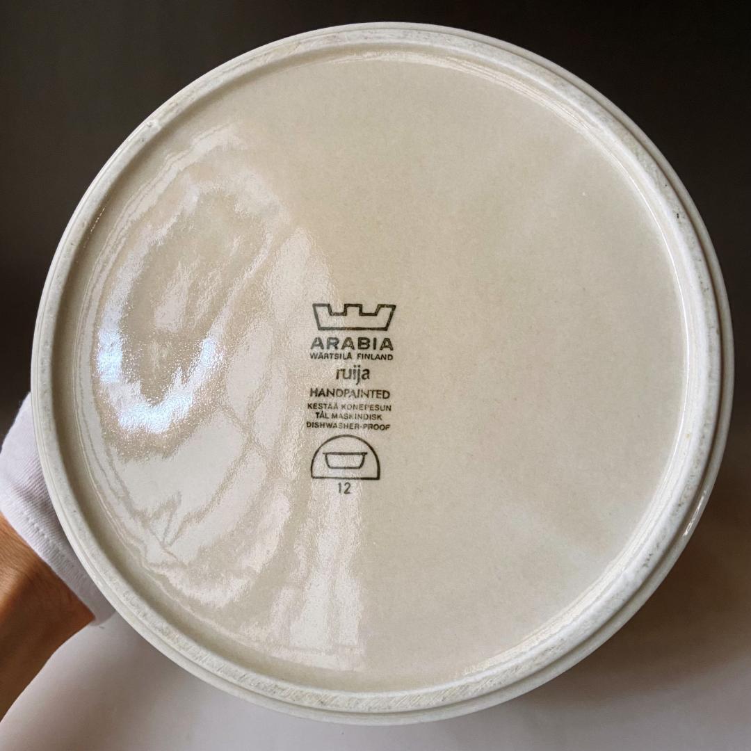 ARABIA アラビア Ruija ルイヤ ルイージャ 口径23cm 特大ボウル