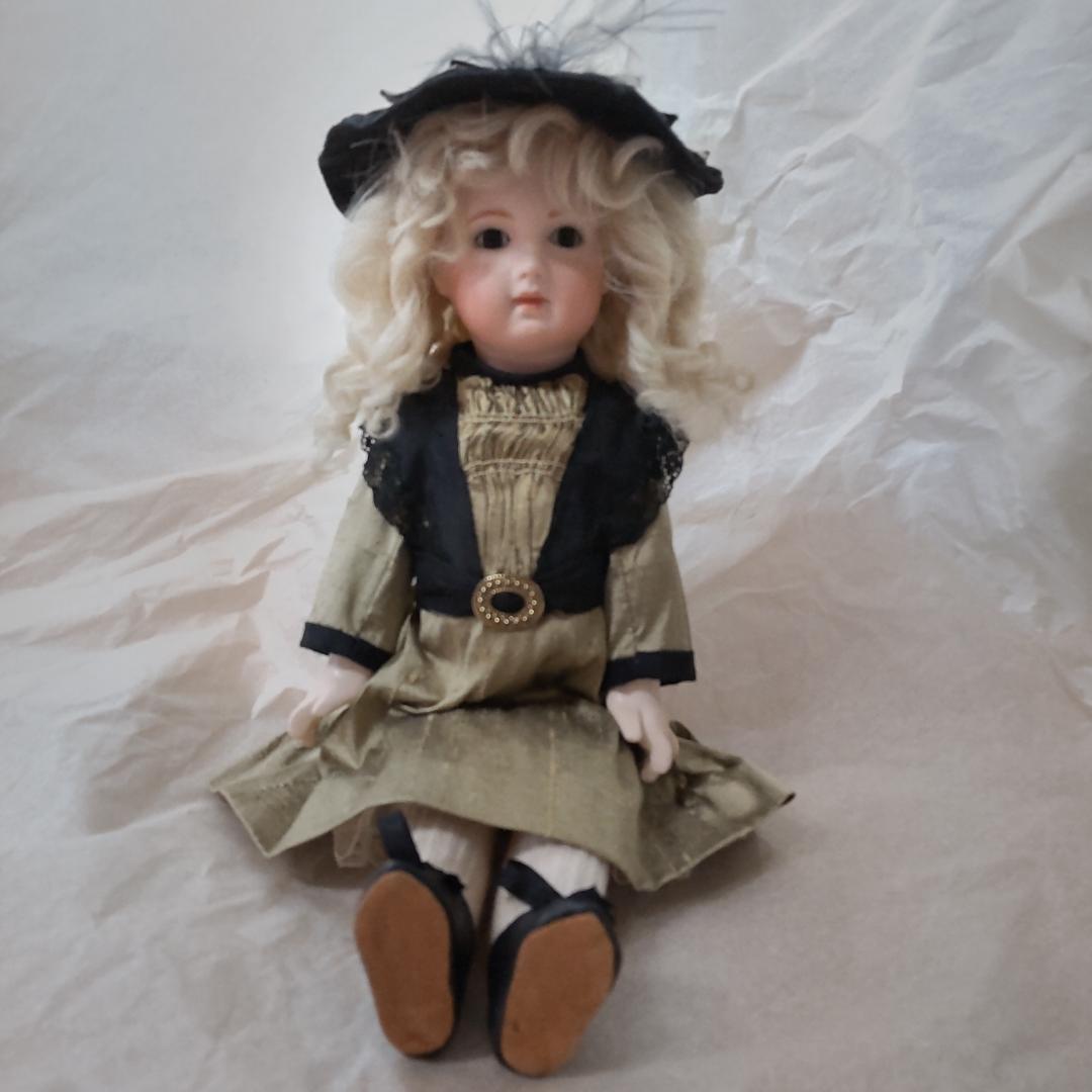 E.J　DOLLIN　アンティークドール風　リプロ　人形