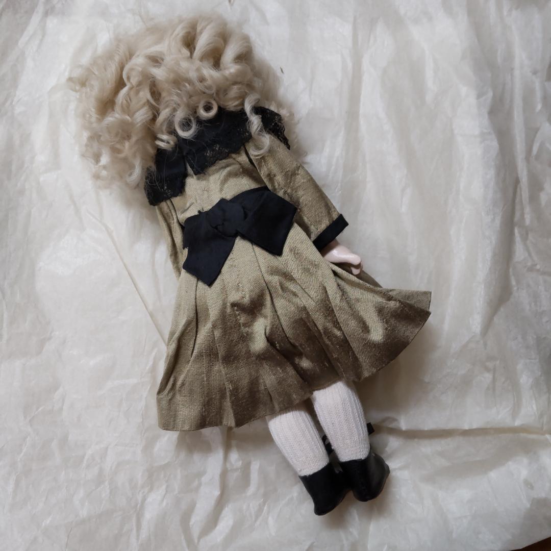 E.J　DOLLIN　アンティークドール風　リプロ　人形