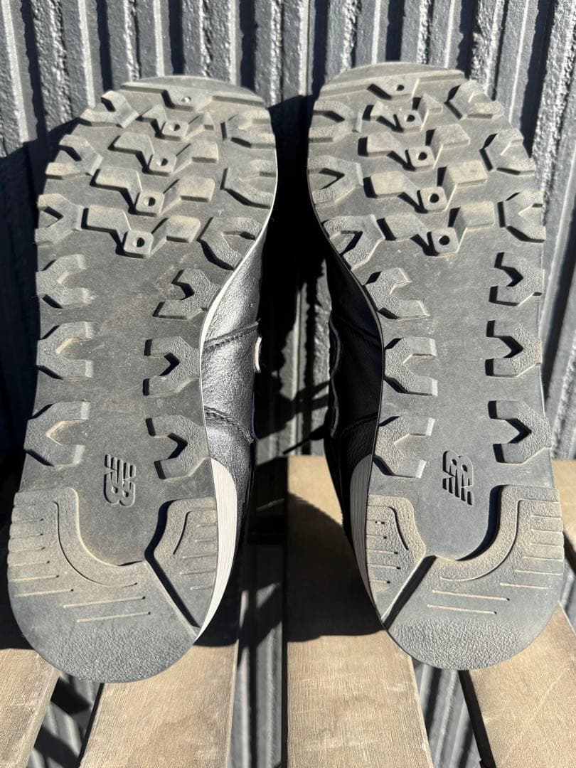 New Balance LM576BKU ブラック スニーカー 25cm