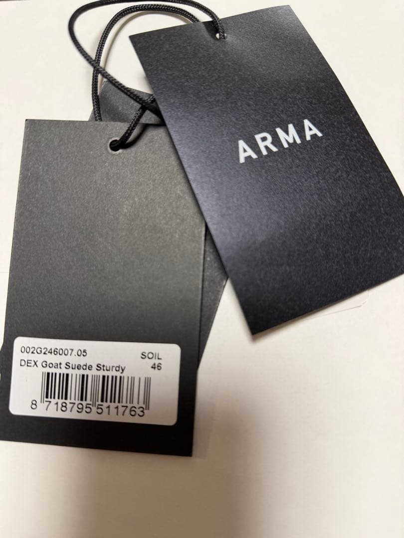 スーサン　アルマ　DEX ゴートスエード　ジャケット　ブラウングレー　46