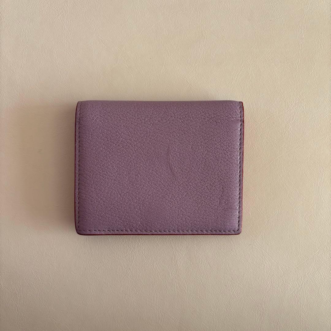 miumiu ミュウミュウ 二つ折り 財布 ハート マドラスラブ