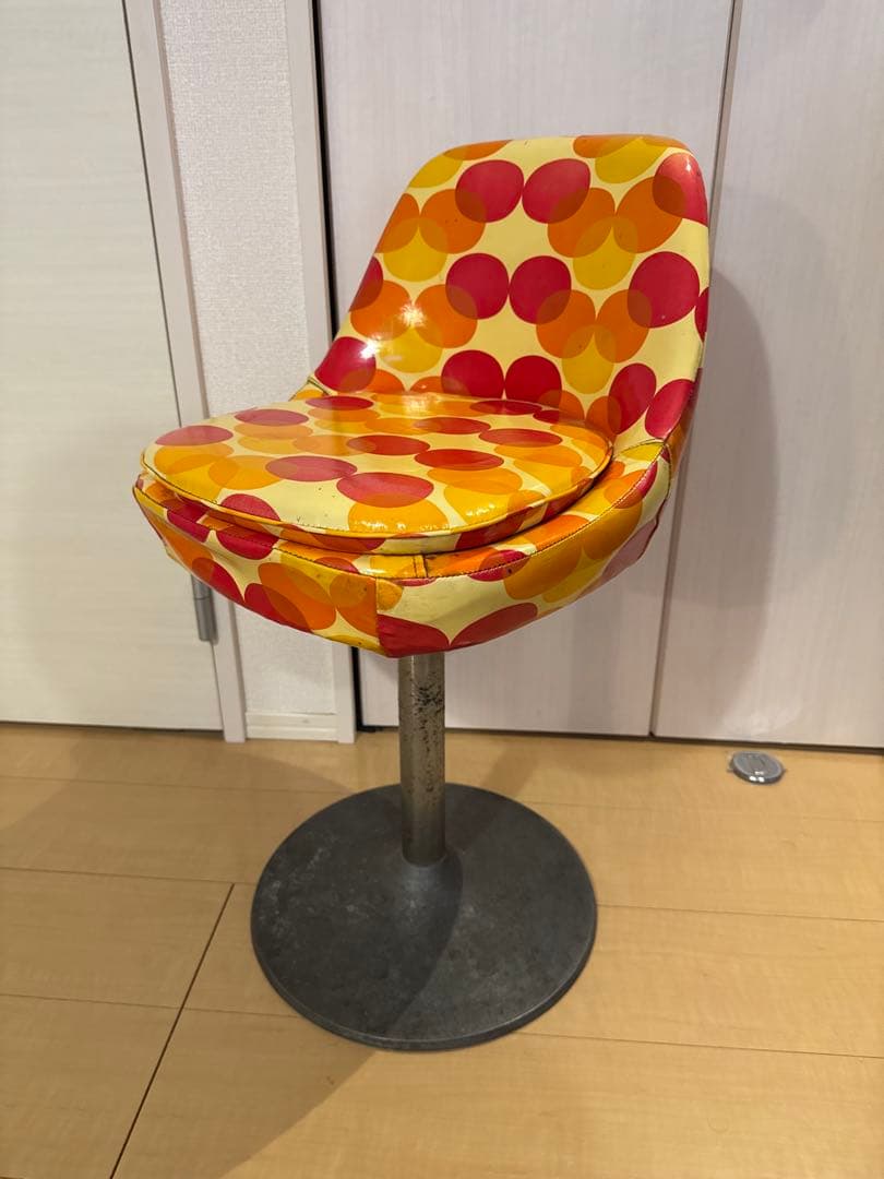 【ガック】60s〜70s vintageポップアート スツール