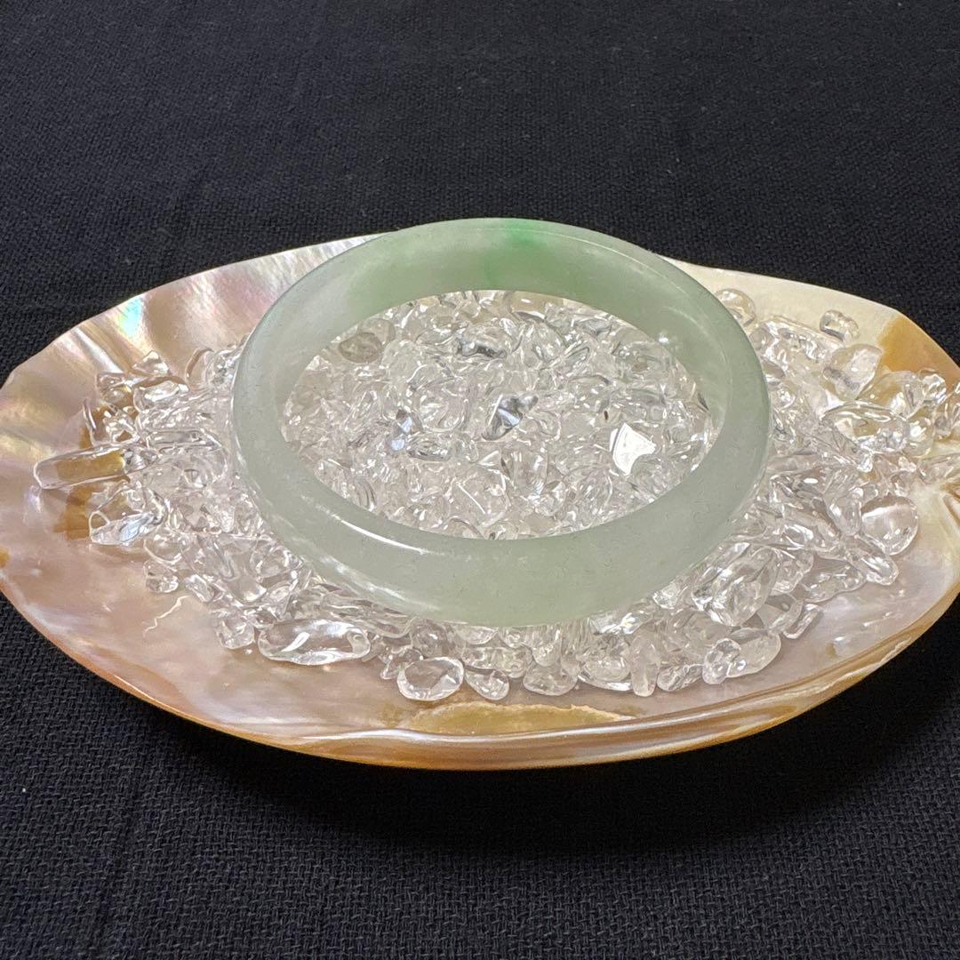 高級翡翠バングル ヒスイ 台湾