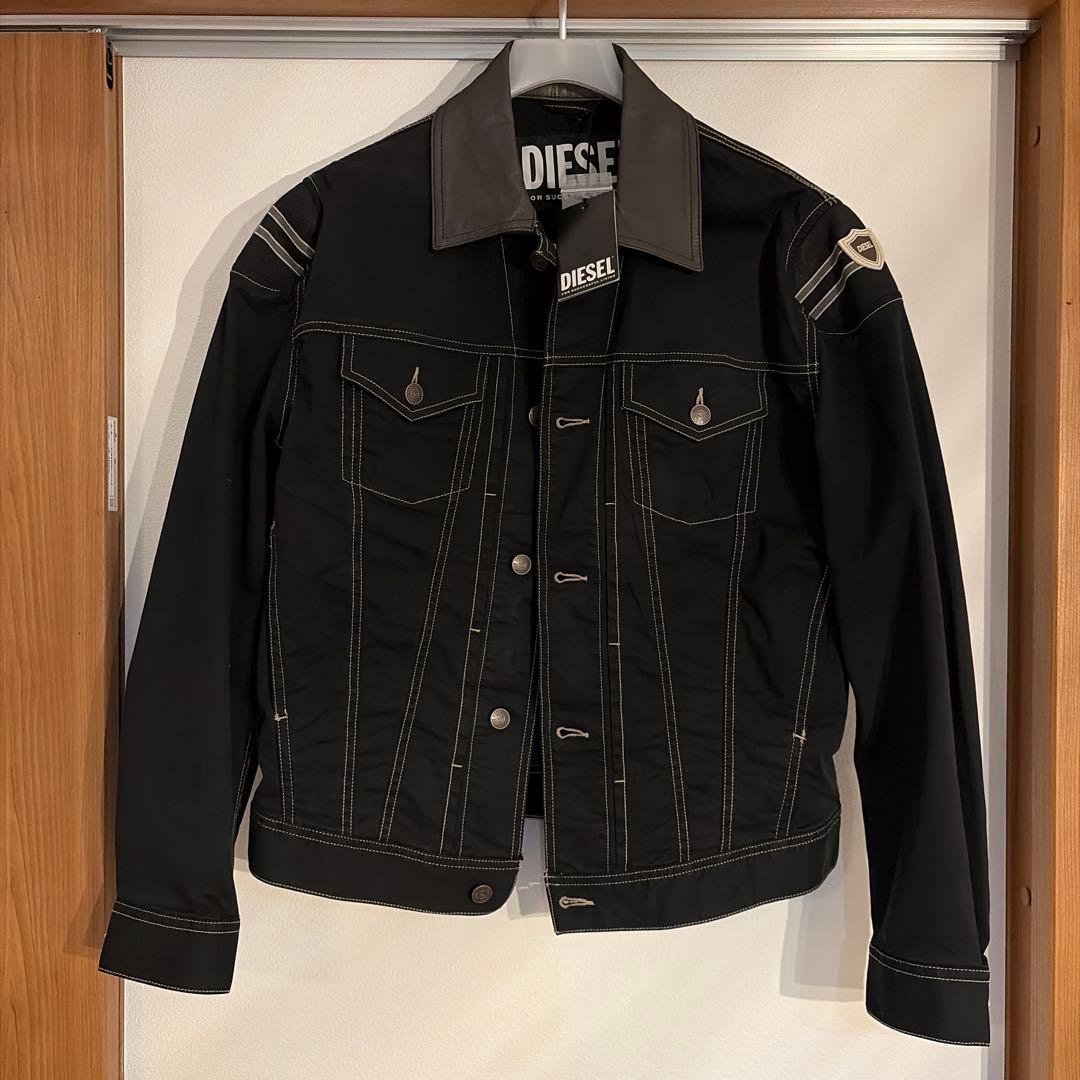 ゆき　DIESEL ブラック ジャケット