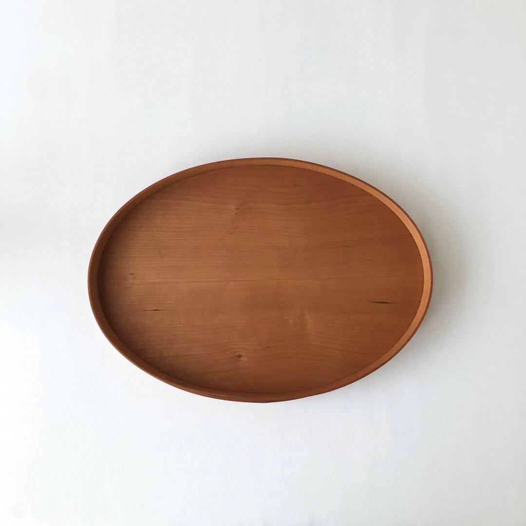 Okalu ◆ シェカートレー　オーバル　トレー　お盆 木製