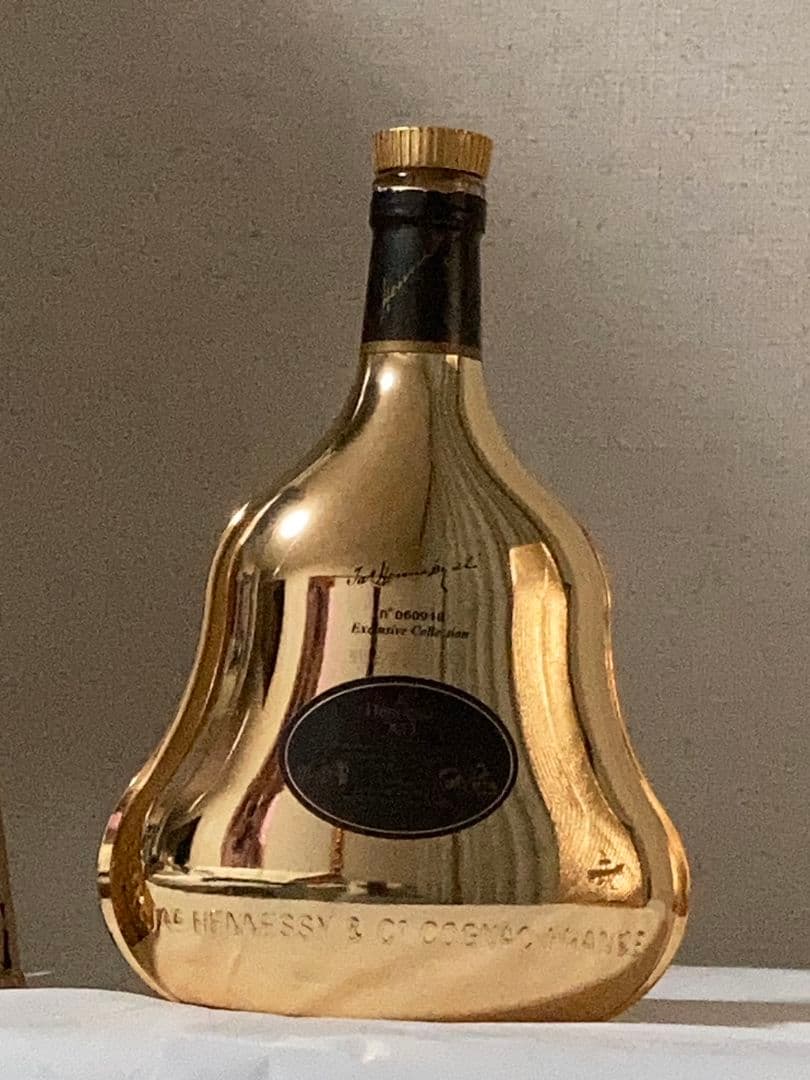 Mr.Neo 空瓶Hennessy XO　ゴールド、シルバーセット