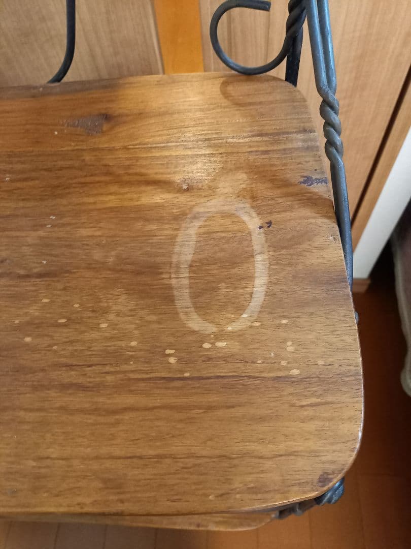 アイアン 棚 3段 猫足