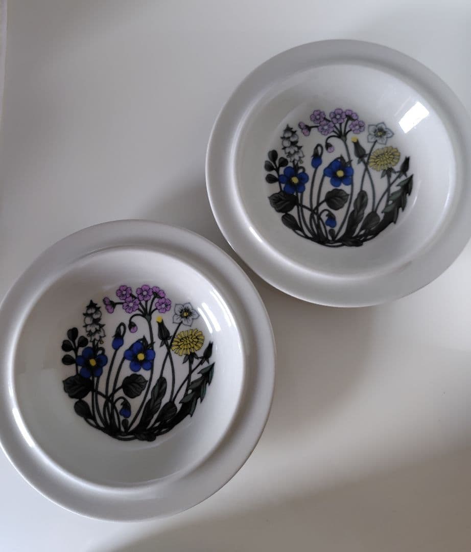 アラビアフローラプレート20センチ２枚セット