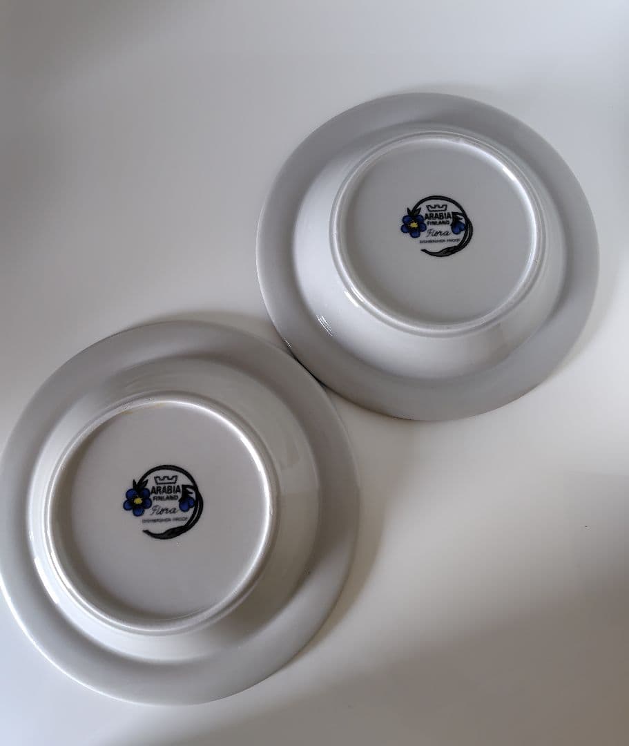 アラビアフローラプレート20センチ２枚セット