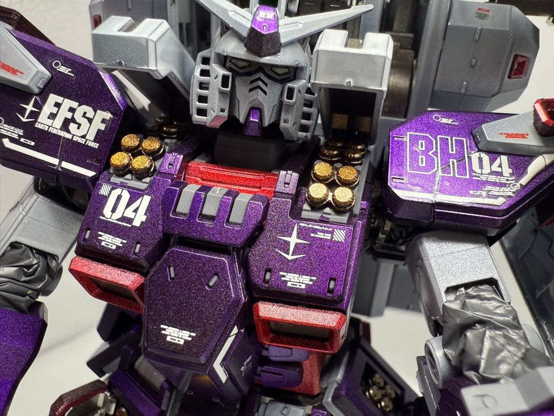 ヒ*ロ様 ガンプラ MG 1/100 フルアーマーガンダムVer.Ka 全塗装完