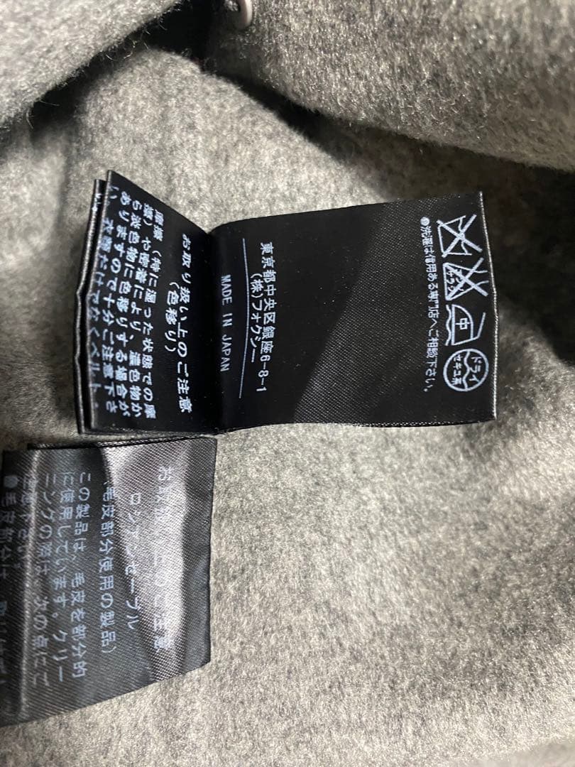 美品 FOXEY boutique 最高級 セーブルファー カシミヤ コート