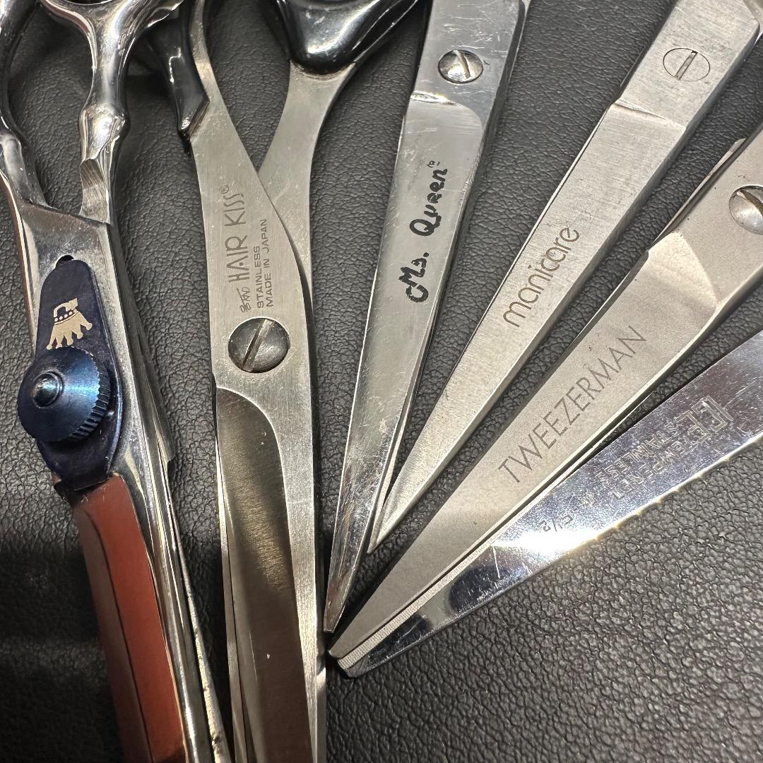 ♡Bb右1017 理美容道具 ハサミ スキバサミ シザー など 54点まとめ