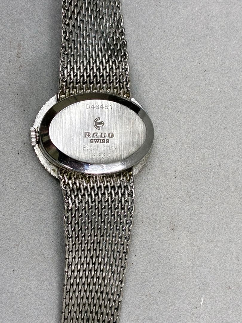 希少品 RADO ラドー 腕時計 レッド レディース 手巻き 箱付き 稼働品