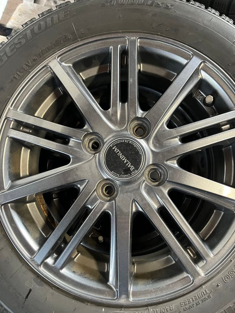 155/65/14 スタッドレス4本 送料無料 軽自動車に