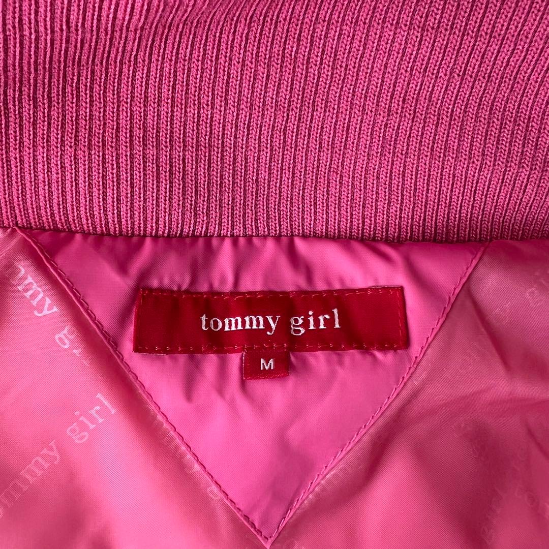 【 girl】トミーガール　M　ダウンジャケット　y2k　ピンク