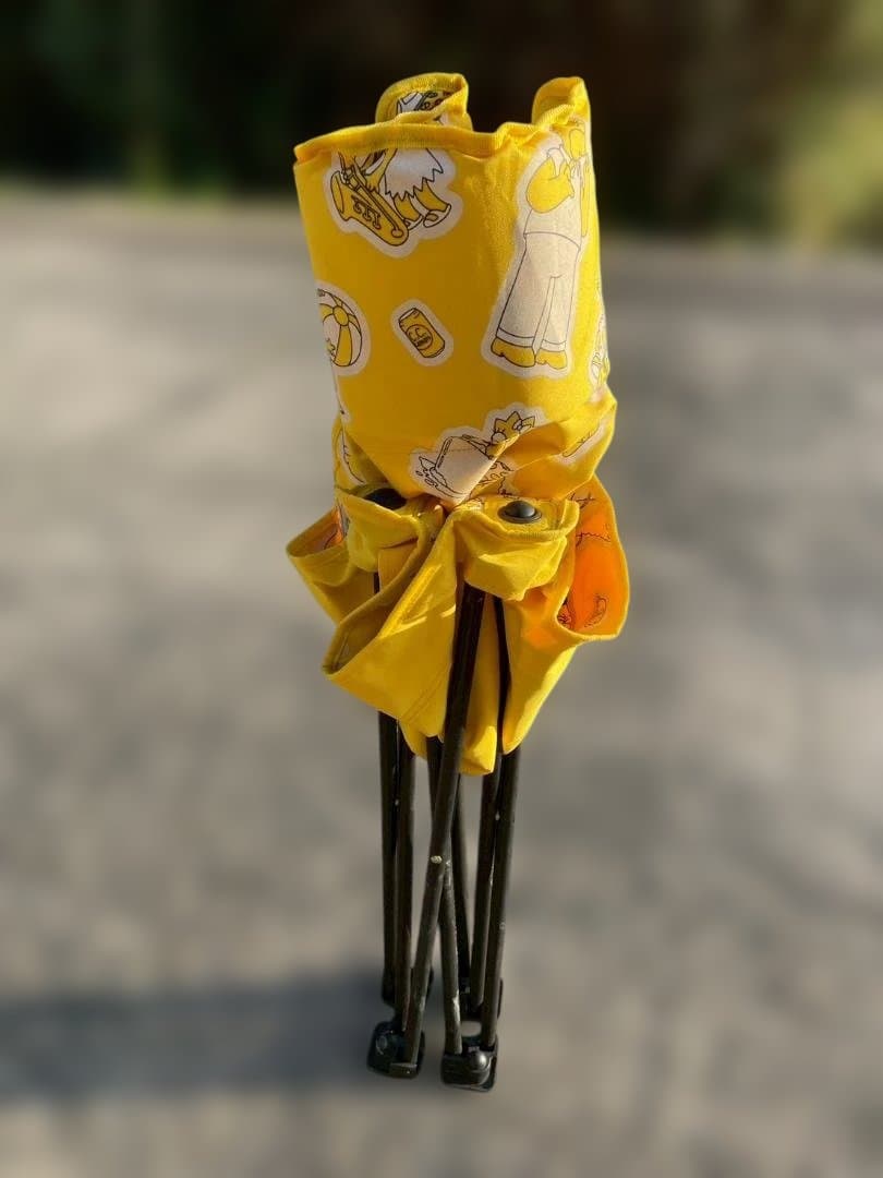 A◆シンプソンズ　折りたたみチェア　ノベルティ　レア　非売品　椅子　アウトドア