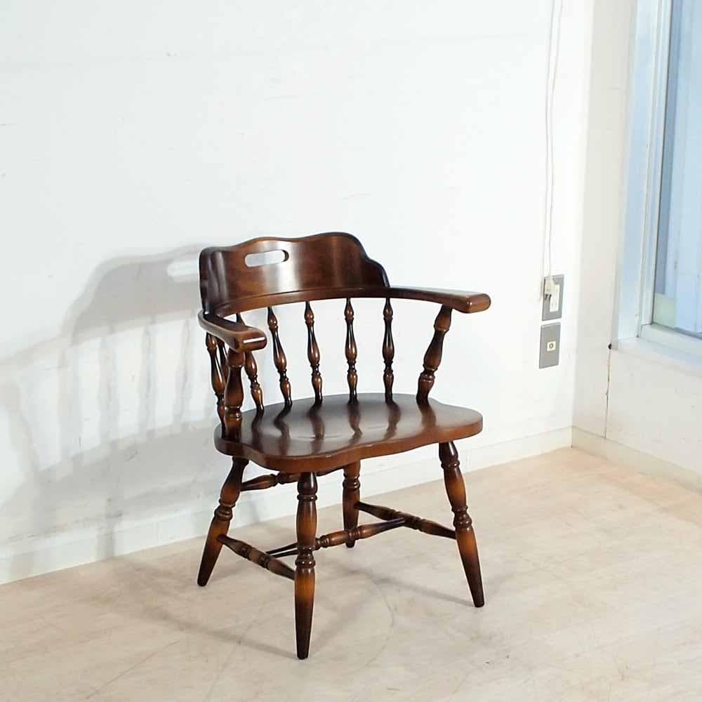 飛騨産業 キツツキ 穂高 キャプテンチェア A アームチェア ZR24383