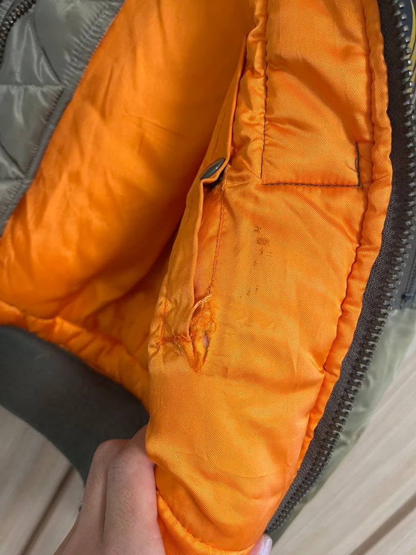 s*u様 AVIREX MA-1 長渕剛 フライトジャケット Mトップガン ヴィ