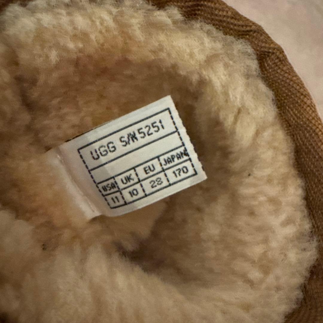 超希少！クロムハーツ✖️uggコラボ　アグ　ムートンブーツ　キャメル17cm