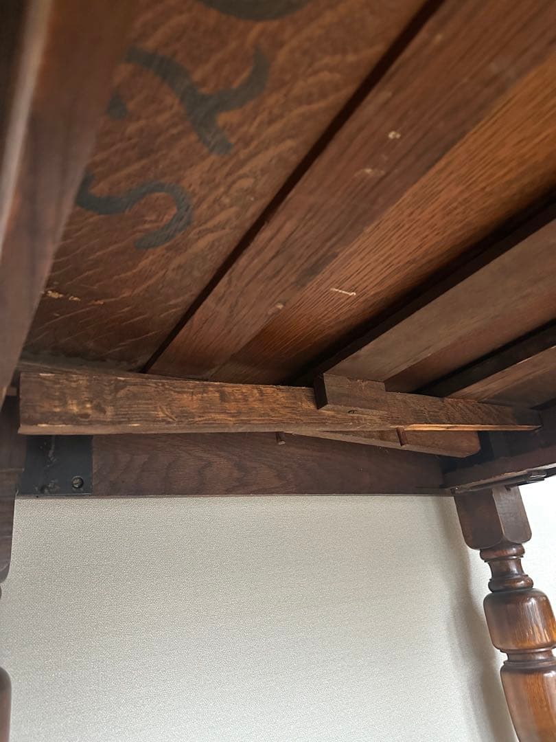 りいふ　 最終値下げ‼︎木製カントリースタイルダイニングテーブル