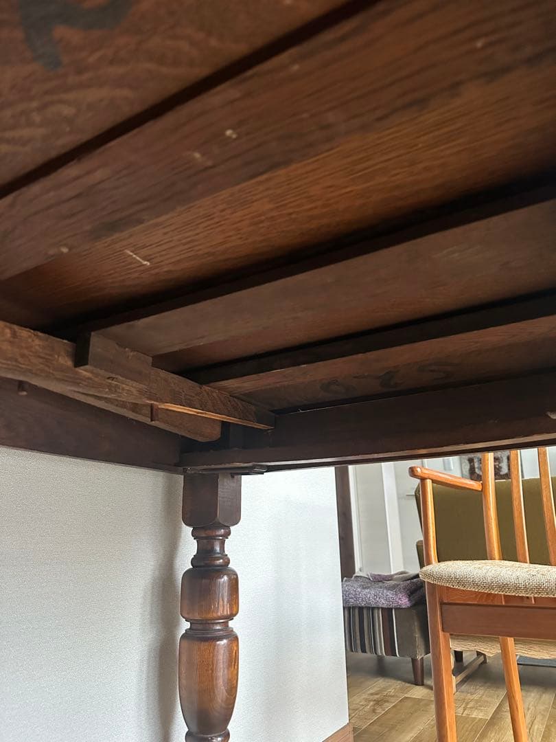 りいふ　 最終値下げ‼︎木製カントリースタイルダイニングテーブル