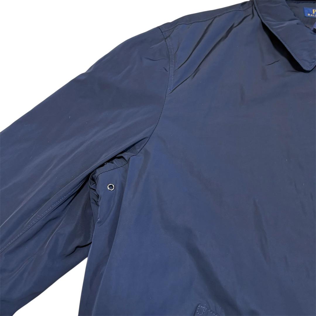 未使用　ポロ ラルフローレン　中綿　ステンカラーコート　比翼　XXL　ネイビー