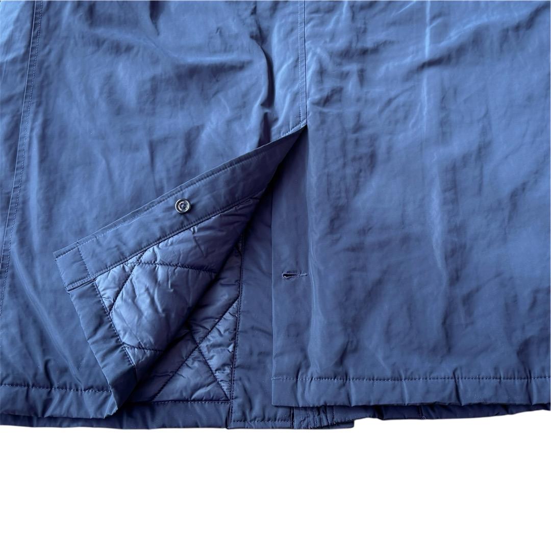 未使用　ポロ ラルフローレン　中綿　ステンカラーコート　比翼　XXL　ネイビー