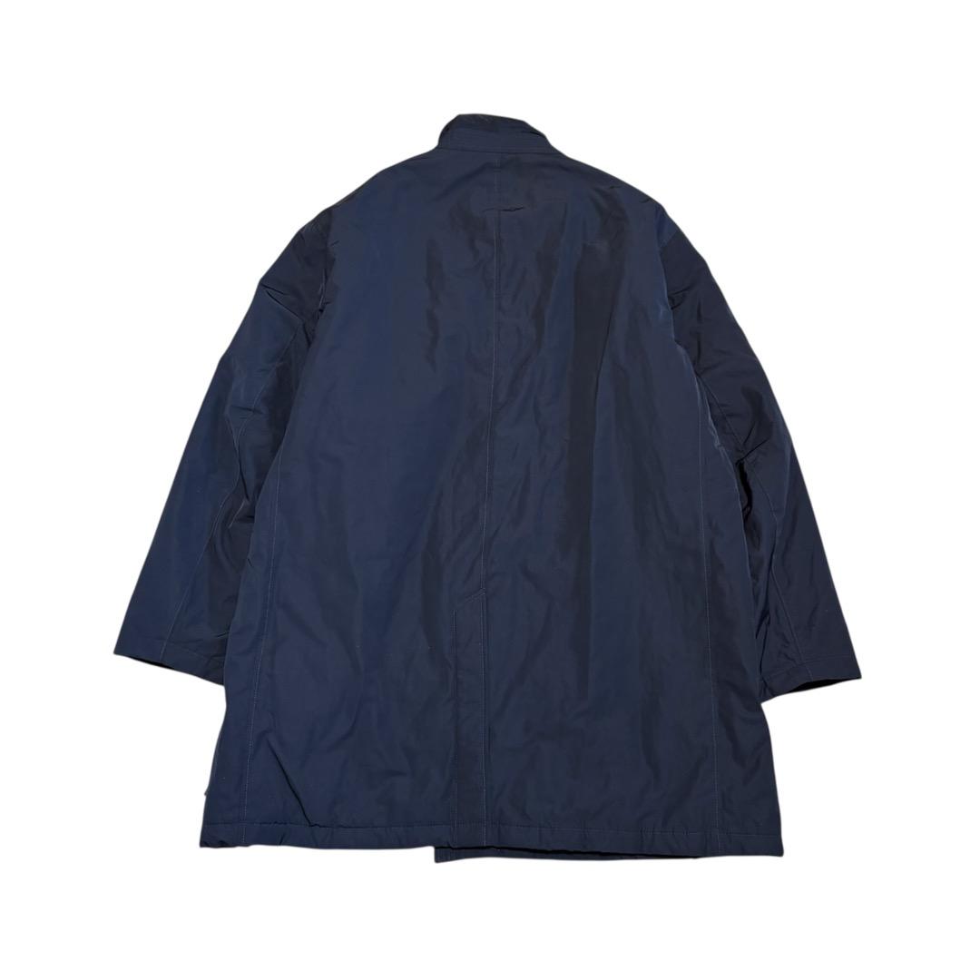 未使用　ポロ ラルフローレン　中綿　ステンカラーコート　比翼　XXL　ネイビー