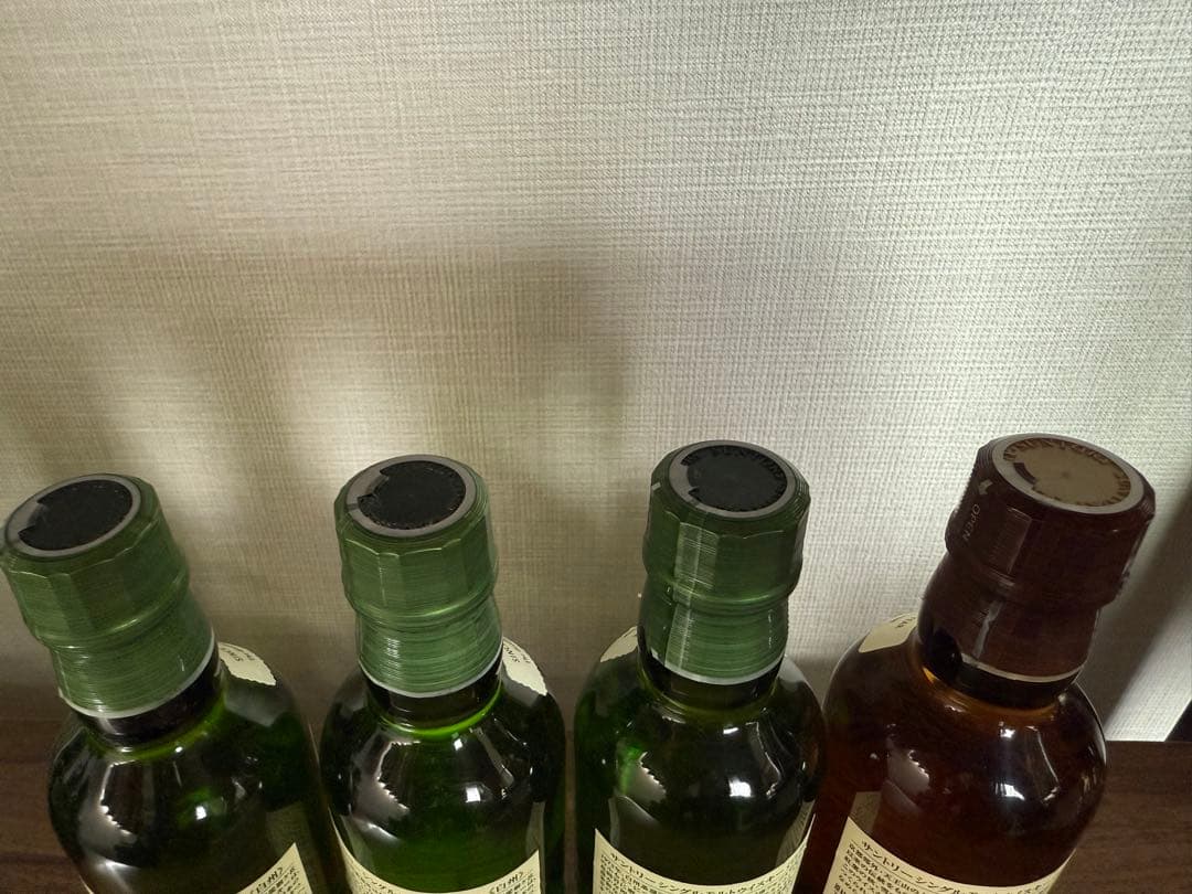 白州1973年・山崎1923年ウイスキーミニボトル180ml4本セット