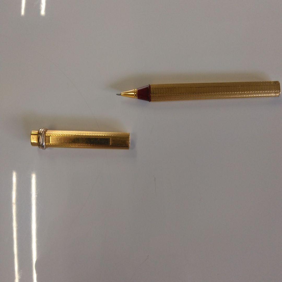 美品＊Cartierボールペンヴィテージゴールドスリーカラー取扱説明送料込み