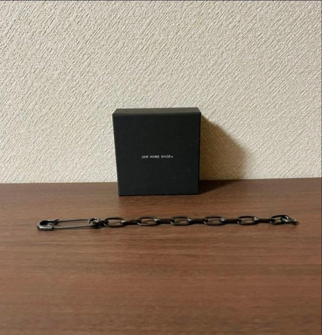 JAM  MADE 安全ピン ブラックダイヤモンドブレスレット