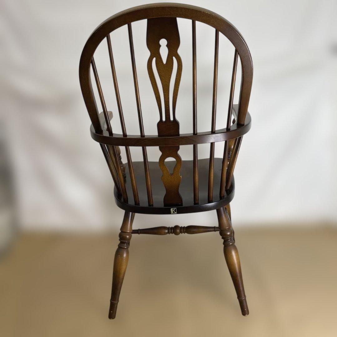 最終値下げ！ウインザーチェアー　キツツキ　国産　飛騨産業　02