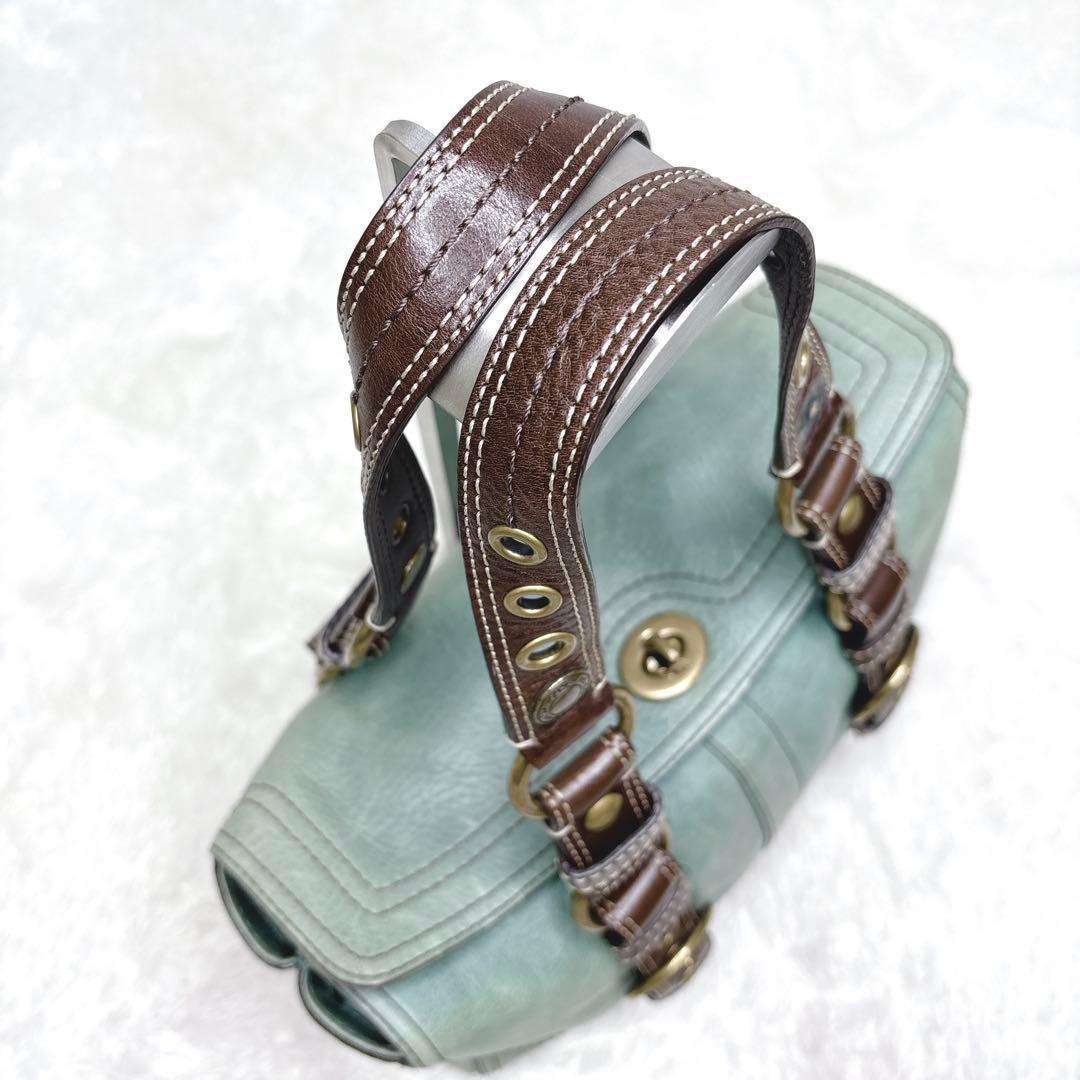 バッグ COACH archive Studded All Leather Y2K