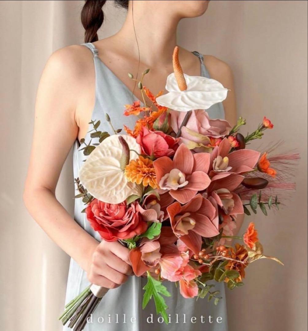 DOILLE_DOILLETTE 造花ブーケ　ブートニア