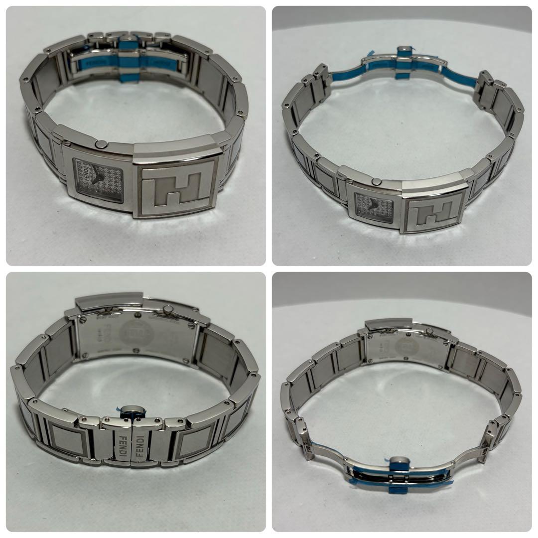 【稼働/新品電池/箱付】フェンディ 5500L 腕時計 ダブルフェイス クォーツ