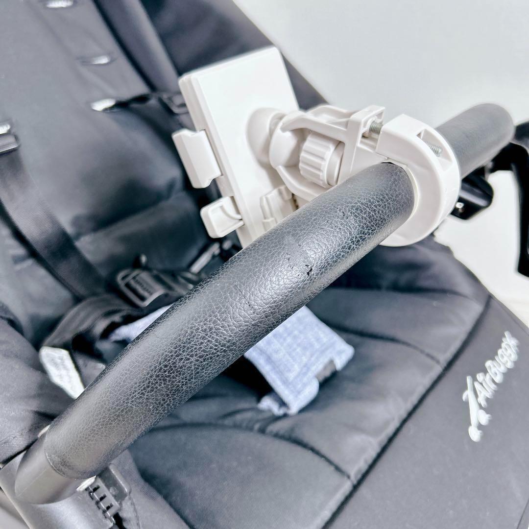 エアバギー　ココプレミアム　フロムバース　デニム　ストーン　ベビーカー　ブレーキ