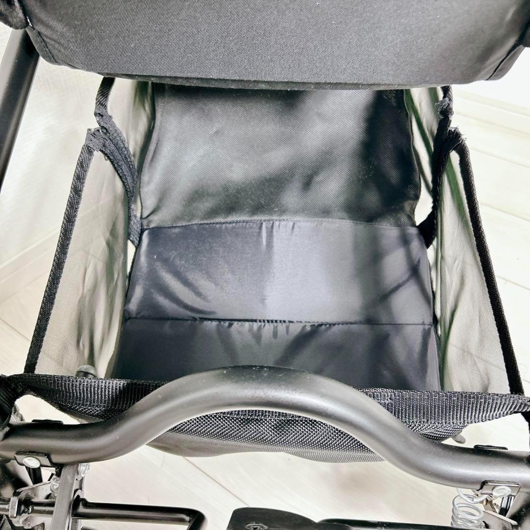 エアバギー　ココプレミアム　フロムバース　デニム　ストーン　ベビーカー　ブレーキ