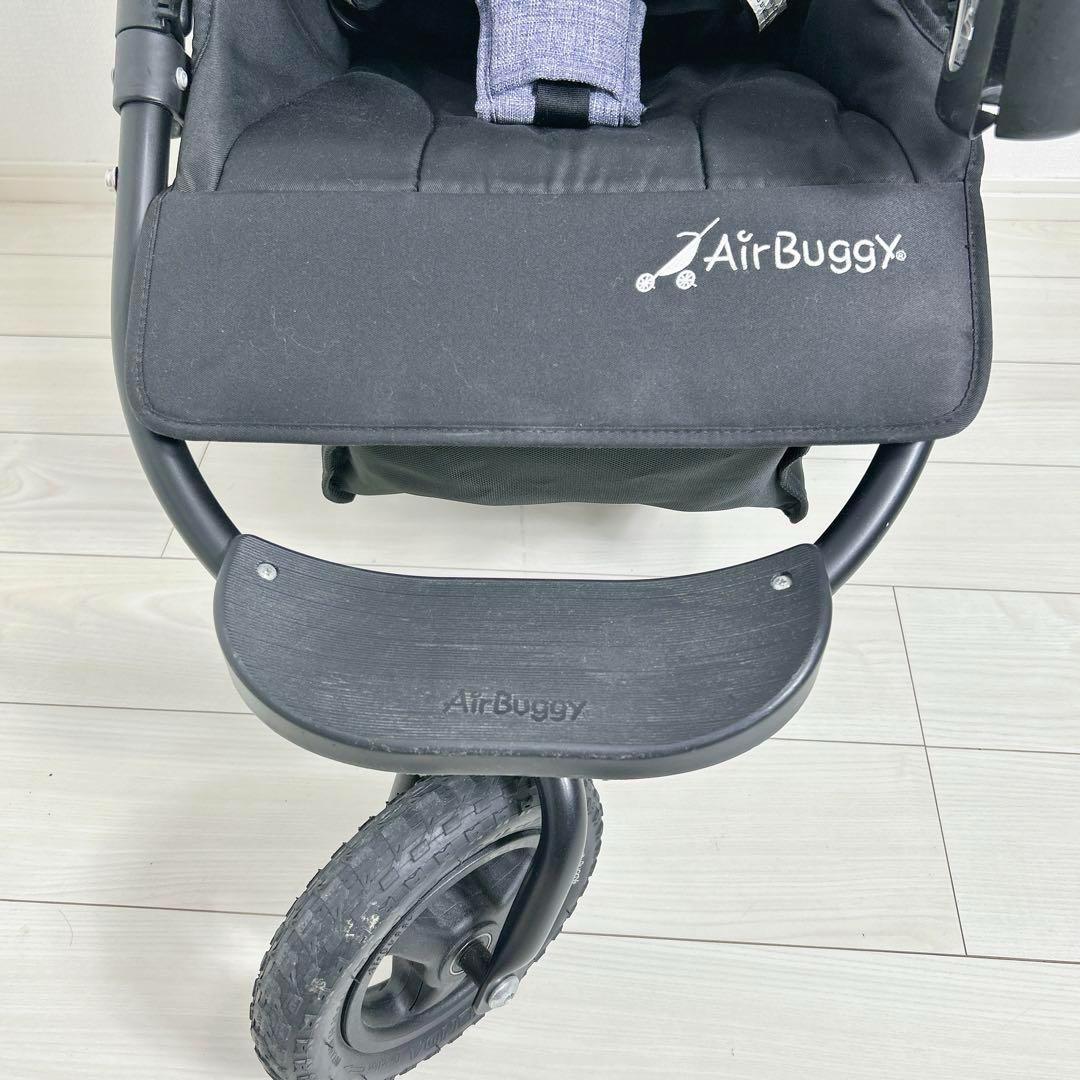 エアバギー　ココプレミアム　フロムバース　デニム　ストーン　ベビーカー　ブレーキ