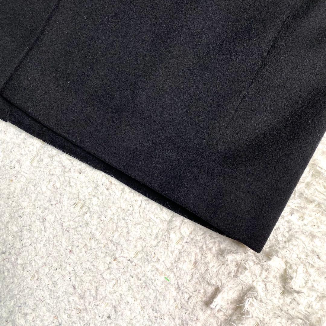 Paul smith チェスターコート カシミヤ100% ロング 黒 L ロング