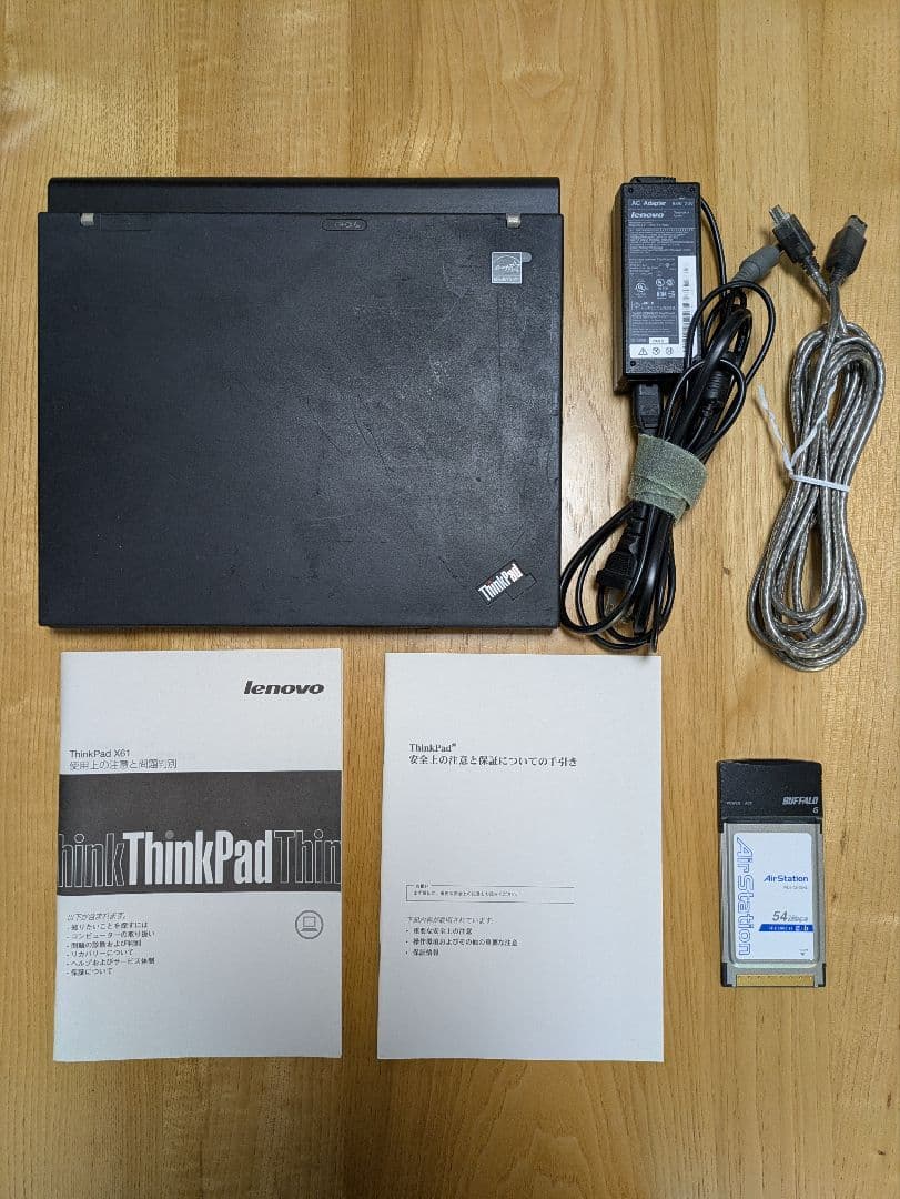 Windowsノート本体 Lenovo ThinkPad X61 7675A63