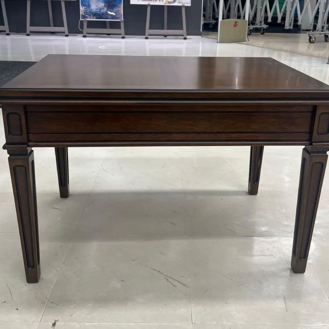 ①マルニ木工　地中海ロイヤル　引き出し付きサイドテーブル