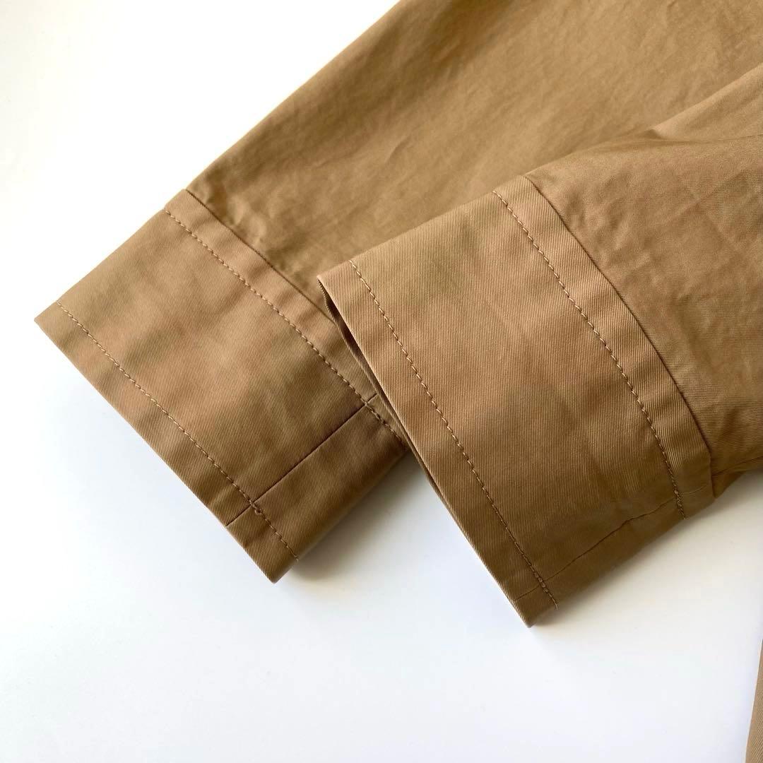 リンゴPlage✨定価4万円　ステンカラーコート　ロングコート　トレンチ