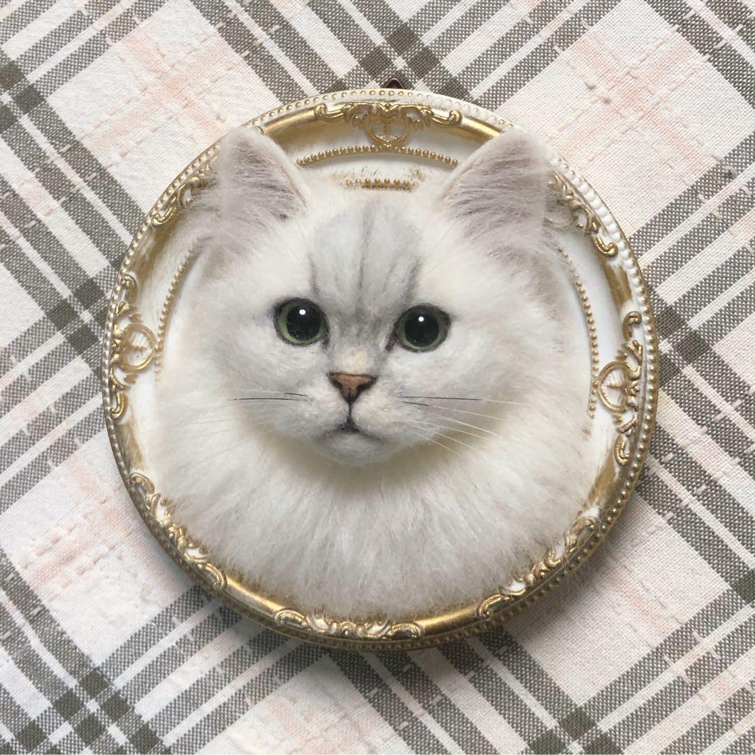 羊毛フェルト 猫 ハンドメイド はな ❦❀プロフお読み下さい❀